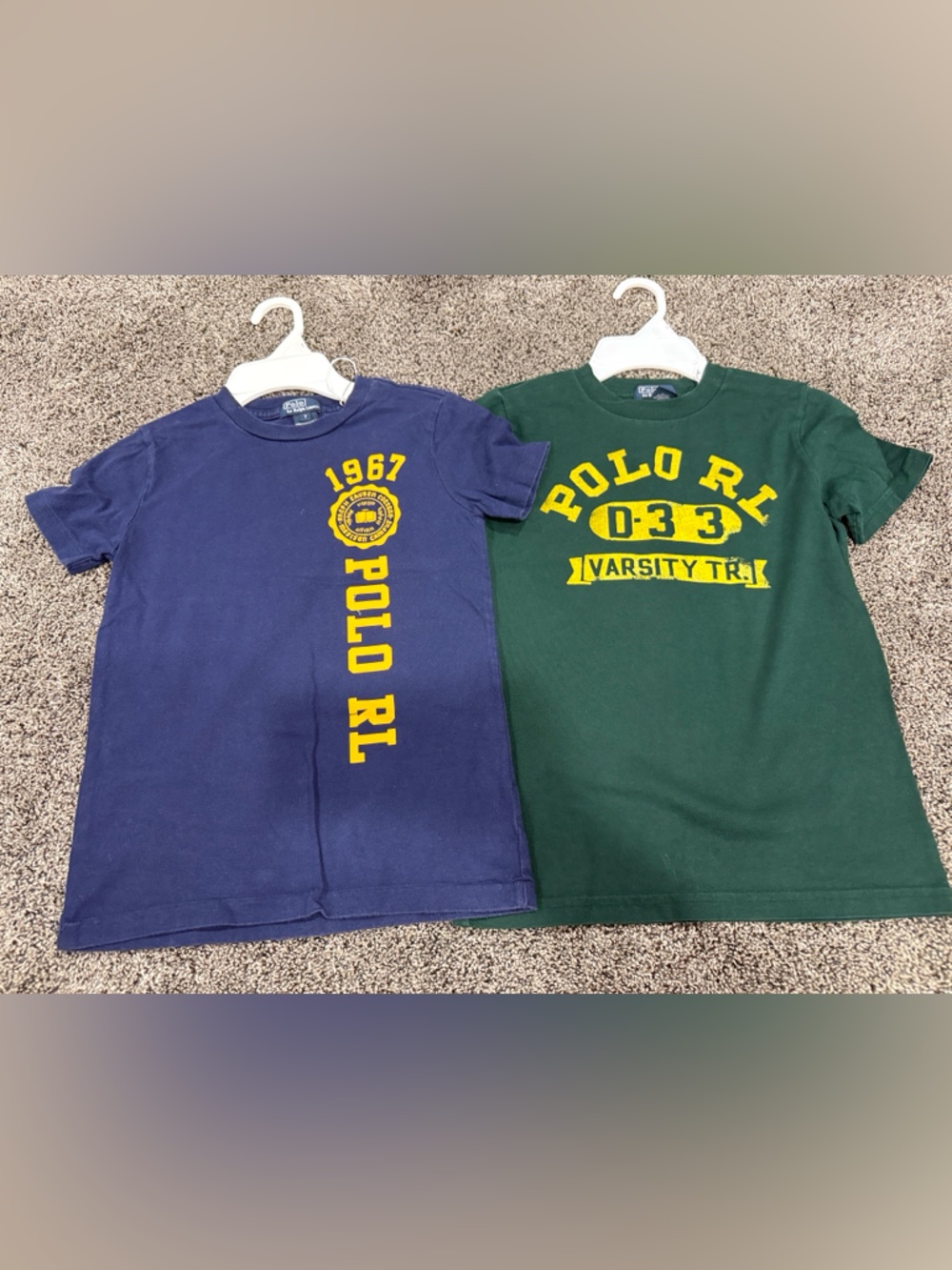Polo by Ralph Lauren Boys Short Sleeve Graphic Tees - set of 2